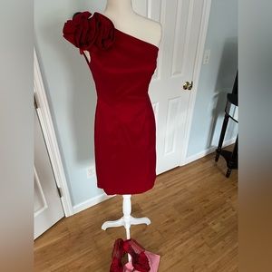 SL Fashions Red cocktail dress size 8